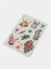 Вишнёвый тату наклейки переводные временные, водные татуировки