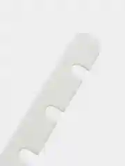 Белый металлический ограничитель открывания для окна, гребенка
