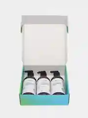 Подарочный набор для ухода за телом SYNERGETIC, 3 шт по 380 мл