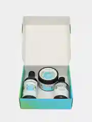 Подарочный набор SYNERGETIC Кокос и масло макадамии для деликатного ухода за волосами