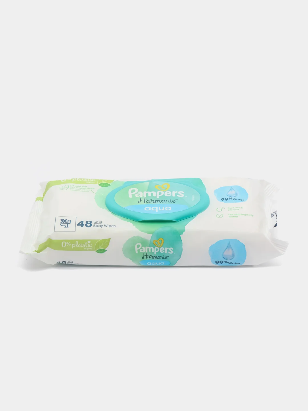 Детские влажные салфетки Pampers Harmonie Aqua, 48 штук