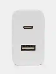 Белый зарядное устройство Xiaomi Mi 33W Wall Charger Type-AType-C