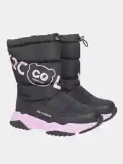 Черный дутики детские INDIGO KIDS для девочек