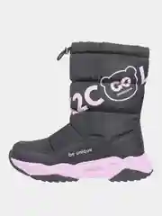 Черный дутики детские INDIGO KIDS для девочек
