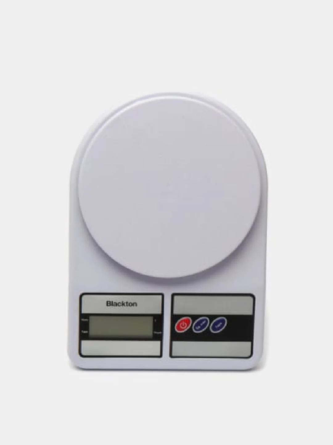 Белый кухонные весы Blackton Bt KS1001, электронные весы на батарейках, ДО 10 КГ