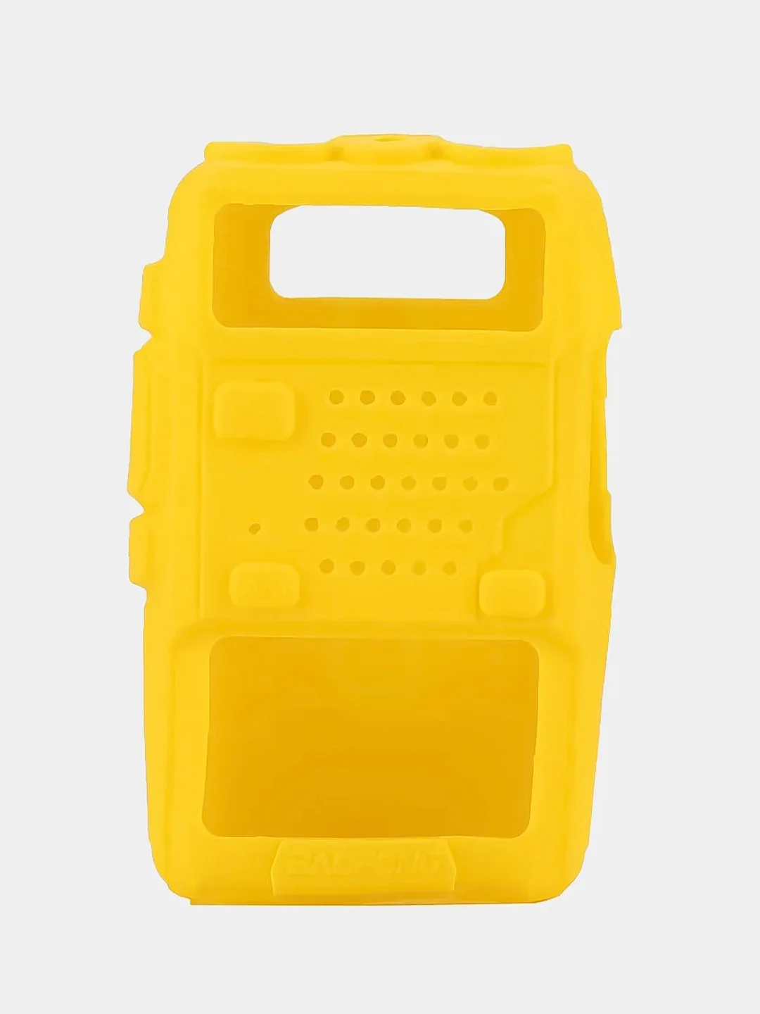 Желтый чехол силиконовый для рации Baofeng UV-5R (Бауфенг)