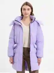 Аметистовый куртка женская, зимняя