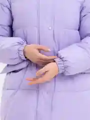 Аметистовый куртка женская, зимняя
