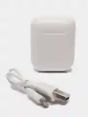 Беспроводные блютуз наушники Bluetooth i12-TWS Белый earpods