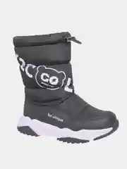 Черный дутики детские INDIGO KIDS для девочек