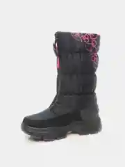 Черный дутики детские INDIGO KIDS для девочек