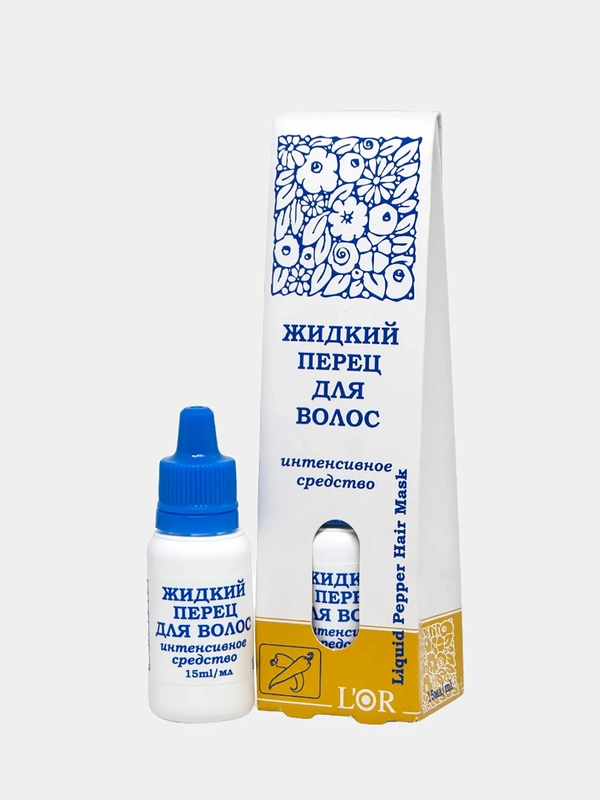Жидкий перец для волос 15 мл, LOR