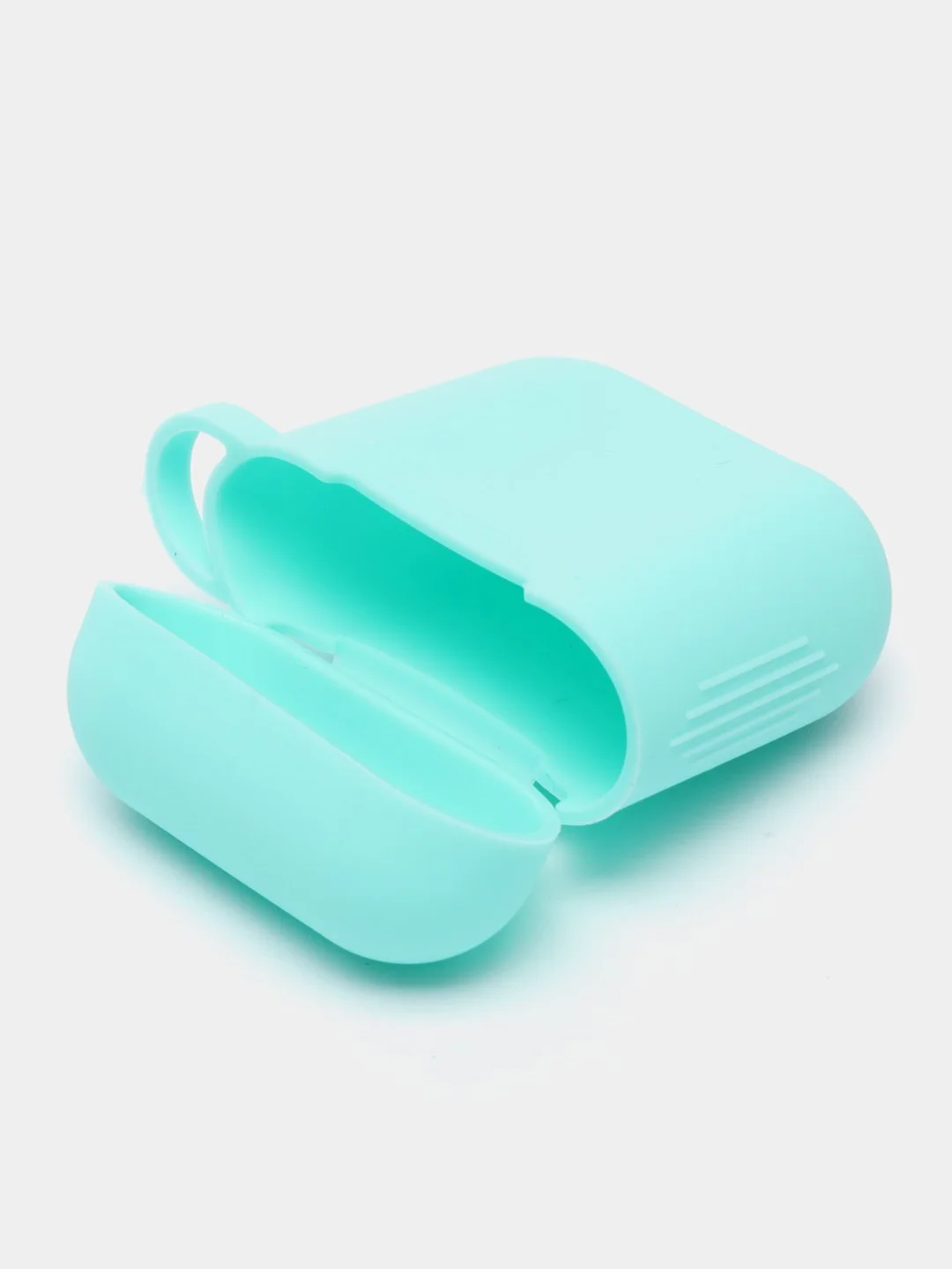 Бирюзовый силиконовый чехол для наушников AirPods 1 / 2 / TWS i9s i10 i11 i12 i13 i14 i15 i100