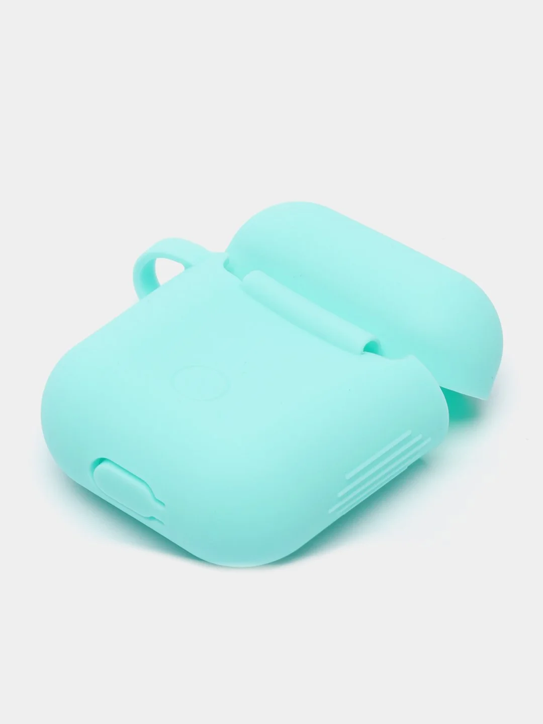 Бирюзовый силиконовый чехол для наушников AirPods 1 / 2 / TWS i9s i10 i11 i12 i13 i14 i15 i100