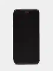 Черный чехол-книжка для Samsung Galaxy A02