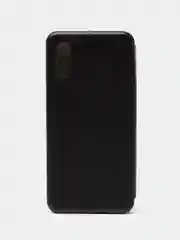 Черный чехол-книжка для Samsung Galaxy A02