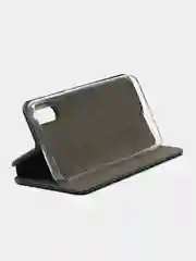 Черный чехол-книжка для Samsung Galaxy A02