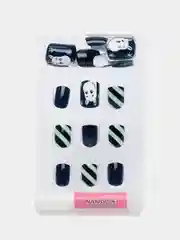 Серый типсы для дизайна ногтей