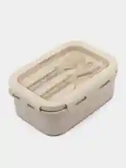 Контейнер для еды, ланч бокс с приборами, 850 ml