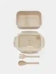 Контейнер для еды, ланч бокс с приборами, 850 ml