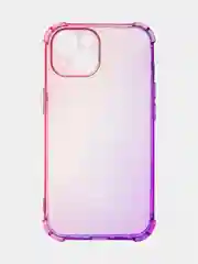 Прозрачный чехол + стекло для iPhone 15 противоударный силиконовый ROSCO прозрачный, усиленные углы