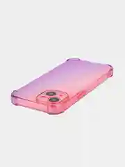 Прозрачный чехол + стекло для iPhone 15 противоударный силиконовый ROSCO прозрачный, усиленные углы