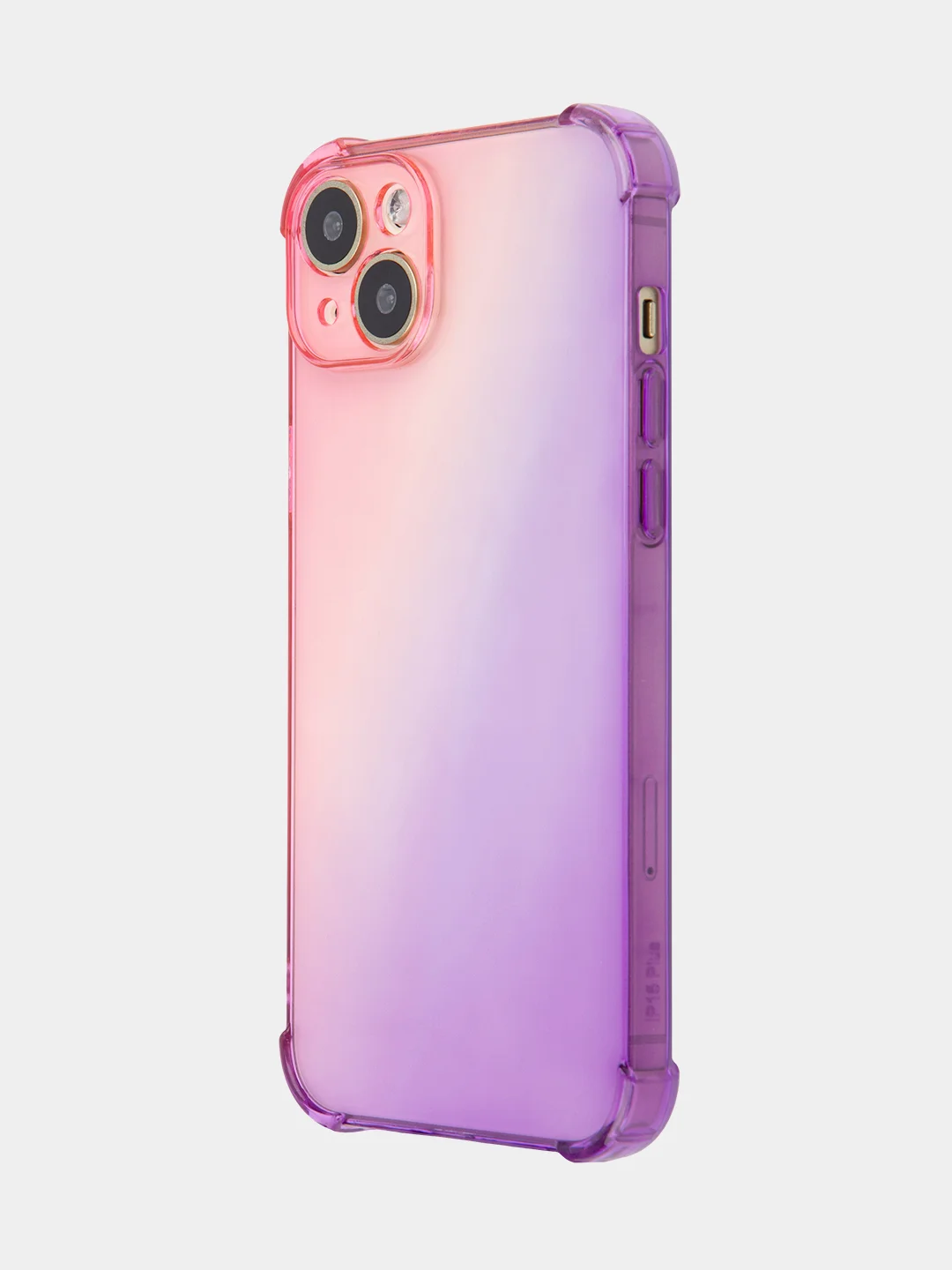 Прозрачный чехол+стекло для Apple iPhone 15 Plus противоударный силиконовый ROSCO с усиленными углами
