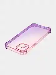 Прозрачный чехол+стекло для Apple iPhone 15 Plus противоударный силиконовый ROSCO с усиленными углами