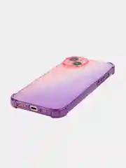 Прозрачный чехол+стекло для Apple iPhone 15 Plus противоударный силиконовый ROSCO с усиленными углами