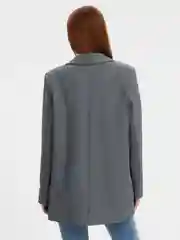 Угольный пиджак женский, твидовый