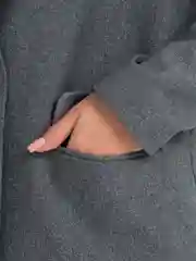 Угольный пиджак женский, твидовый