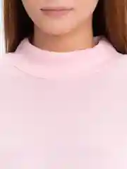 Розовый свитшот женский, утепленный