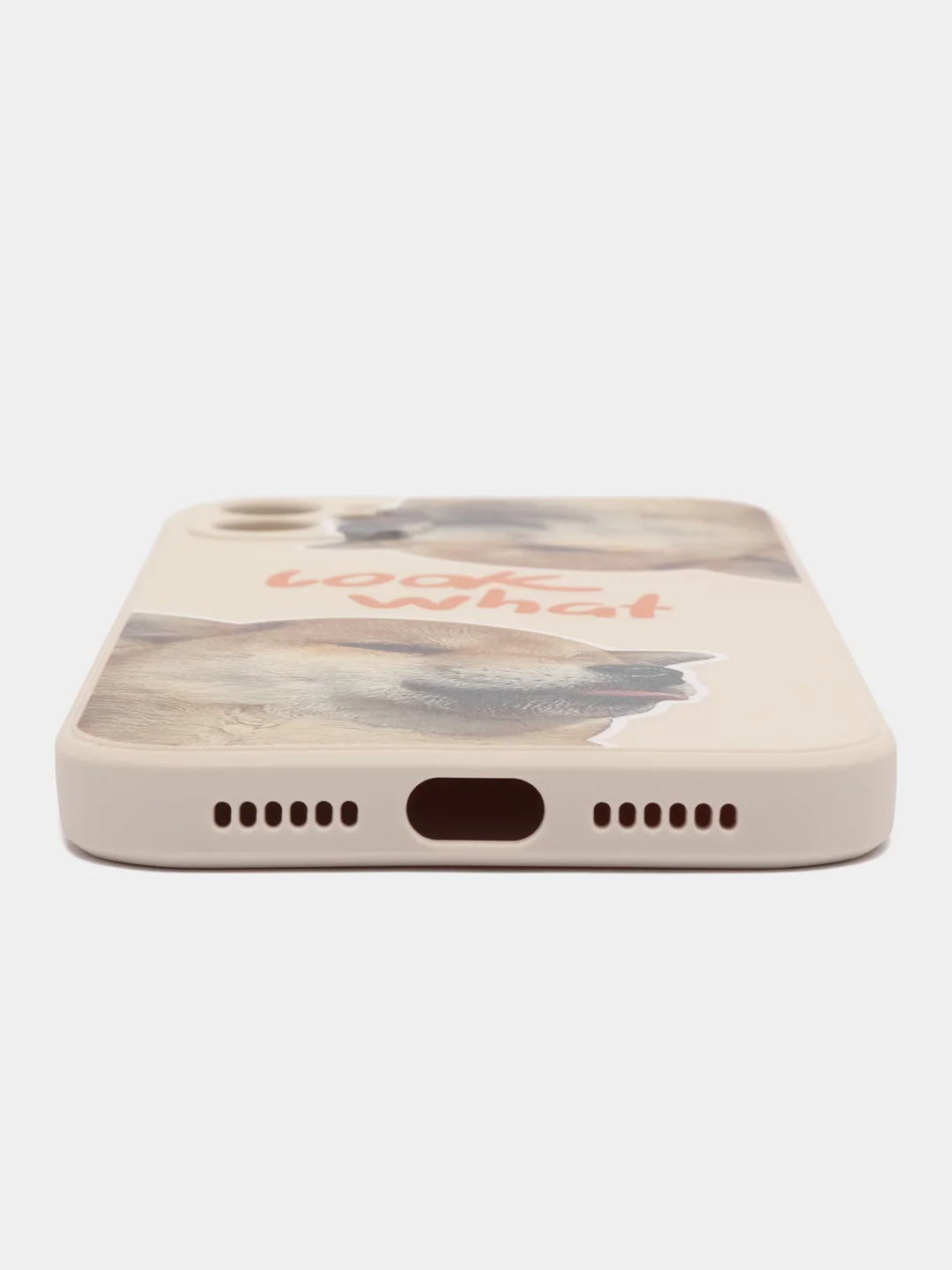 Бежевый меланж чехол для iPhone 11 12 13 14 15 Pro Max Plus mini 7 8 XR X XS Max с принтом коты айфон