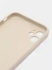 Бежевый меланж чехол для iPhone 11 12 13 14 15 Pro Max Plus mini 7 8 XR X XS Max с принтом коты айфон