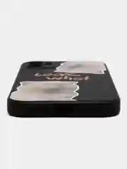 Черный чехол для iPhone 11 12 13 14 15 Pro Max Plus mini 7 8 XR X XS Max с принтом коты айфон
