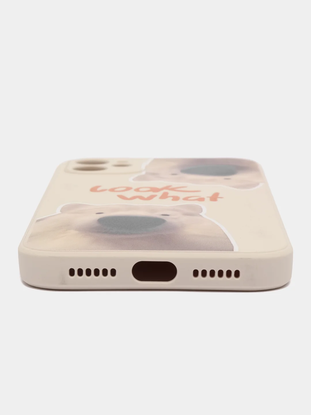 Светло-бежевый чехол для iPhone 11 12 13 14 15 Pro Max Plus mini 7 8 XR X XS Max с принтом коты айфон
