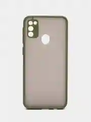 Зеленый samsung Galaxy M21 / M30s, Галакси М21, М30с чехол матовый силиконовый с цветными кнопками