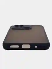 Синий чехол Xiaomi Redmi 10C / Poco C40, Поко С40, пластиковый, матовый, с цветными кнопками