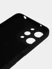 Угольный чехол для Xiaomi Redmi 12 / Сяоми Редми 12, силиконовый