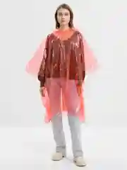 Красный дождевик