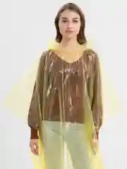Желтый дождевик