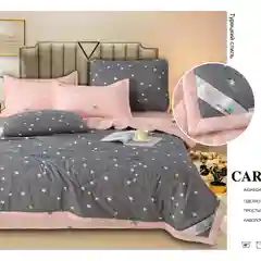 Карамельный комплект ЕВРО (одеяло облегченное 200*220 + простыня 220*240+наволочки 50*70 (2 шт) и 70*70 (2 шт)