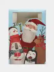 Белый коробка новогодняя, складная