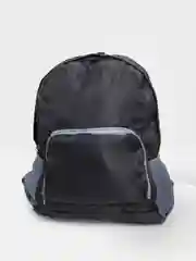 Черный рюкзак складной, дорожный