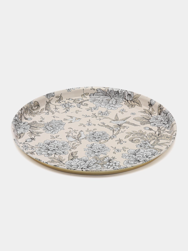ПОДНОС СЕРВИРОВОЧНЫЙ AGNESS "ROYAL GARDEN" 33*2,1 СМ