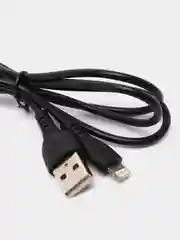 Белый кабель зарядный для айфона USB - lightning BOROFONE BX51 1 m