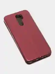 Пурпурный чехол-книжка Xiaomi Redmi 9 (Сяоми Редми 9)