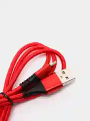 Красный кабель зарядный шнур BOROFONE BX54, Micro-USB, Type-C, Lightning