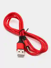 Красный кабель зарядный шнур BOROFONE BX54, Micro-USB, Type-C, Lightning