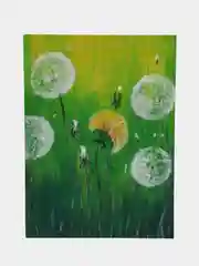 Картина "Одуванчики" из 3-х частей